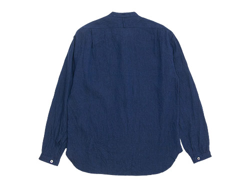 MARGARET HOWELL SOLID LINEN NO COLLAR P/O SHIRTS