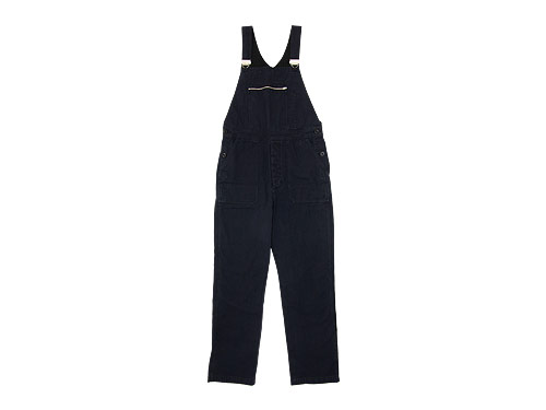 MHL. FADED COTTON TWILL OVERALLS