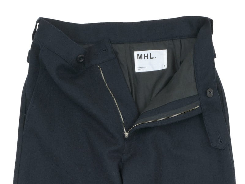 MHL. WOOL COTTON DRILL TROUSERS