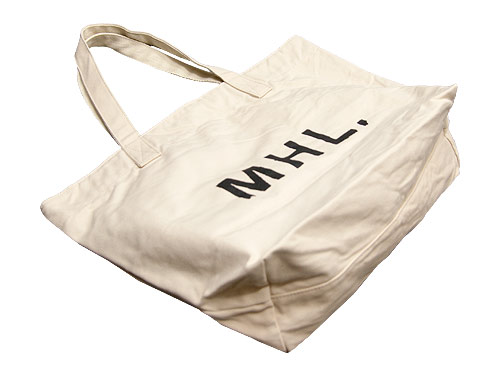 MHL. HEAVY CANVAS TOTE BAG