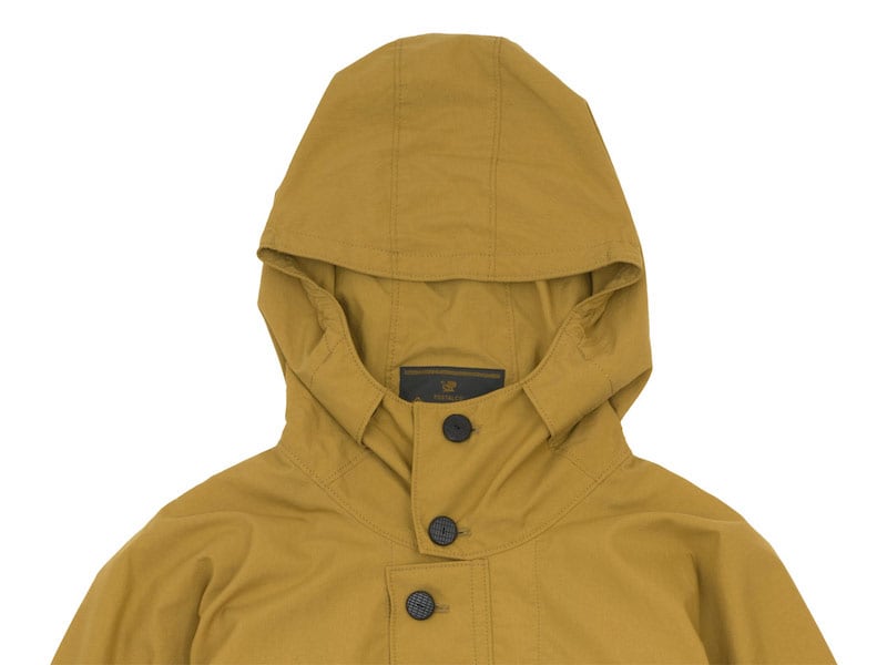 POSTALCO Free Arm Rain Jacket Yellow Ochre