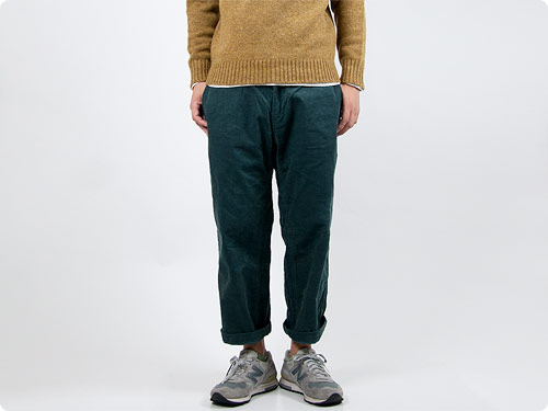 ordinary fits FRENCH CROPPED CORDUROY