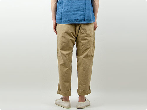 ordinary fits FRENCH CROPPED PANTS DUCK