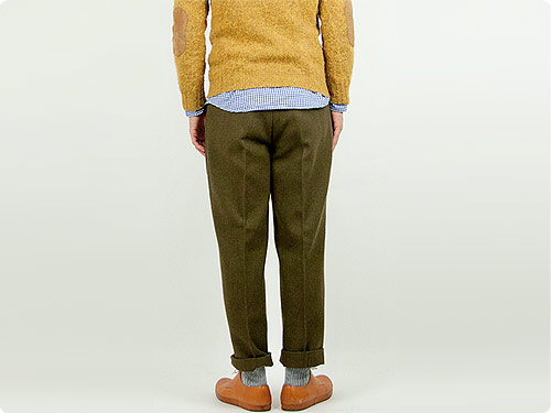 ENDS and MEANS Grandpa Wool Trousers