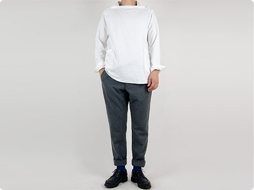 maillot wool linen easy pants