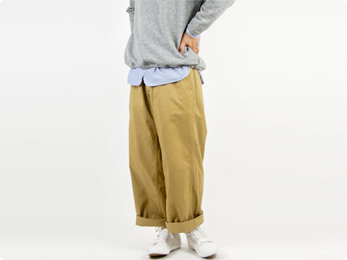【別注】 ordinary fits Wide Chino Pants