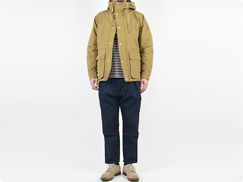 ENDS and MEANS Sanpo Jacket BEIGE ENDS and MEANS通販・取扱い rusk