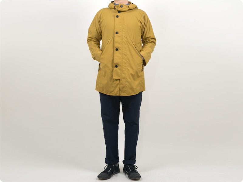 POSTALCO Free Arm Rain Jacket Yellow Ochre