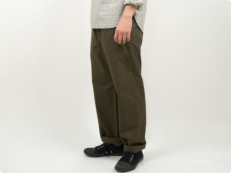 MHL. SUPERFINE COTTON TWILL TROUSERS 052BROWN〔メンズ〕 MHL.通販 