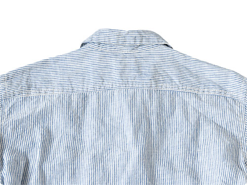  TATAMIZE DOUBLE BRESTED LINEN S/S SHIRTS OFF WHITE