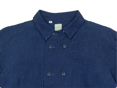 TATAMIZE DOUBLE BRESTED LINEN SHIRTS