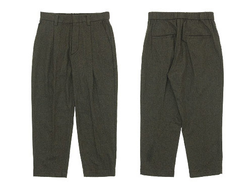 TOUJOURS Tapered Tuck Trousers