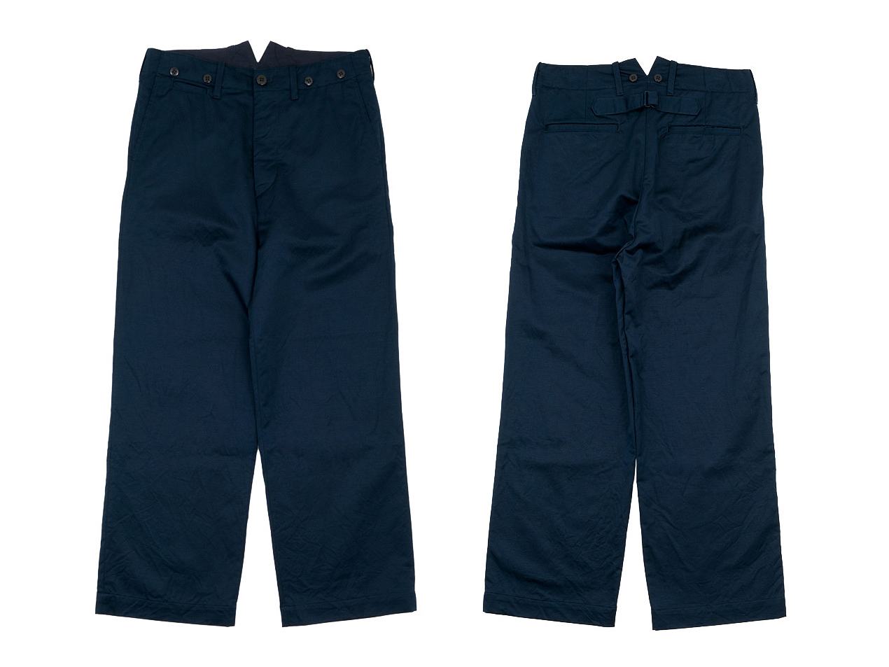 TOUJOURS Waist Overalls NAVY