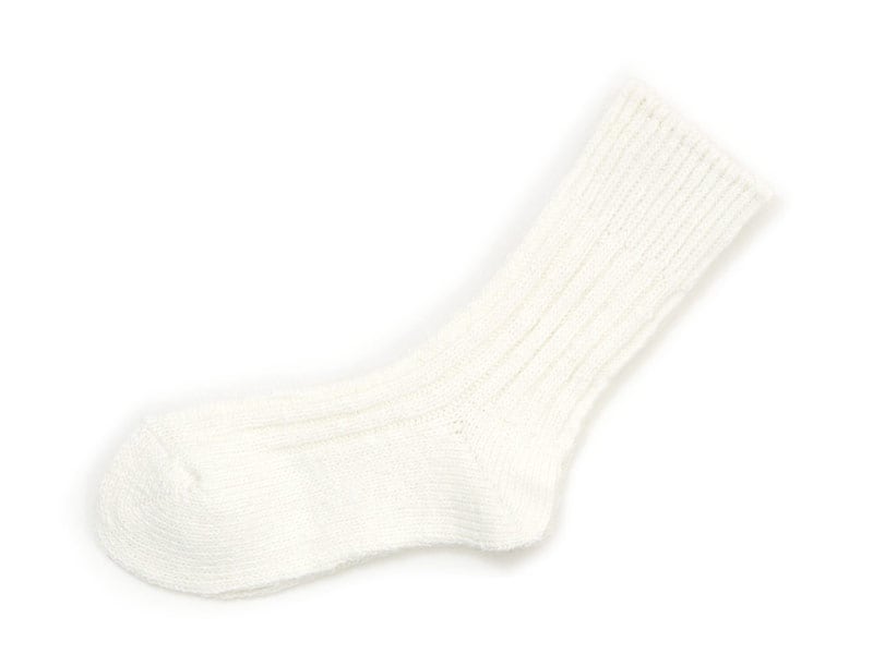 TOUJOURS Bulky Yarn Cotton Rib Socks FM32XA01