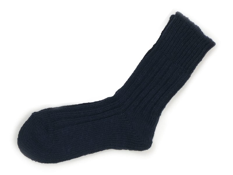 TOUJOURS Bulky Yarn Cotton Rib Socks FM32XA01