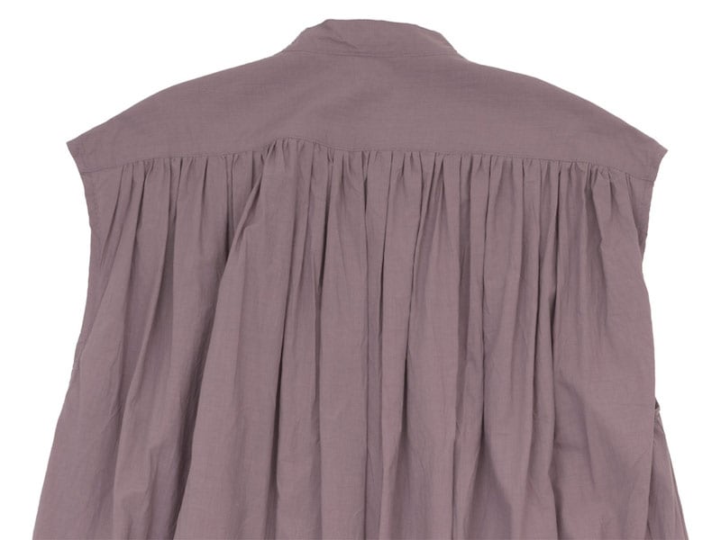 TOUJOURS Pleated Sleeveless Shirt Dress DUSTY ROSE MM32ND03
