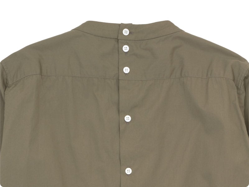 TOUJOURS Back Button Long Shirt MM32PS01