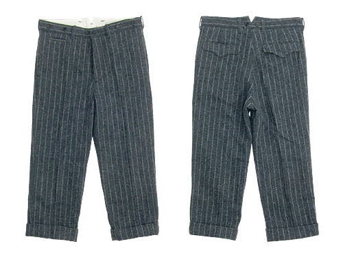 TOUJOURS Double Cuffs Cropped Pants