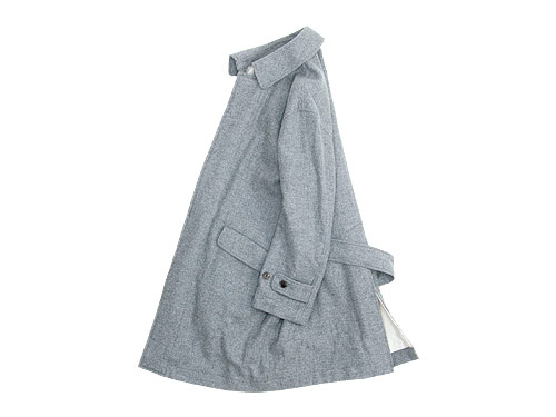 TOUJOURS Over Size Soutien Collar Coat