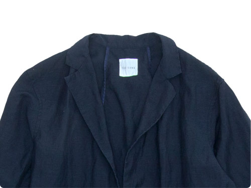 TOUJOURS Tailored Collar Robe Coat
