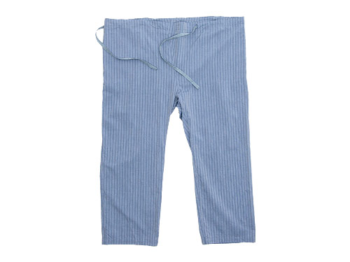 TOUJOURS String Wrap Pants BLUE STRIPE
