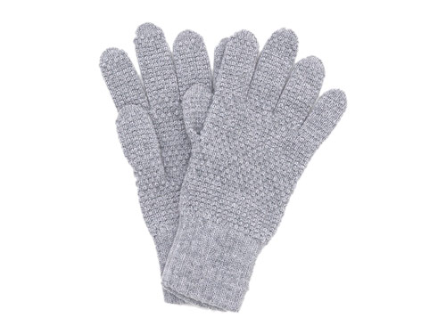 William Brunton Hand Knits Tuck Stitch Gloves