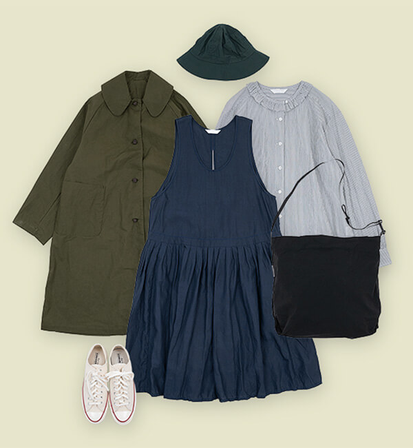 Atelier d'antan Bertin�ʥ٥륿��� Waxed Cotton Coat��Ȥä������ǥ��͡���