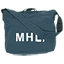 MHL. HEAVY CANVAS SHOULDER BAG 114BLUE