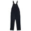 MHL. FADED COTTON TWILL OVERALLS 115NAVY〔メンズ〕