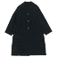 Atelier d'antan Carra（カルラ） Round Collar Coat Cotton BLACK