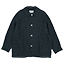 Charpentier de Vaisseau Theodore Linen Work Jacket DARK GRAY