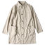 LOLO 高密度コットンシャツコート BEIGE