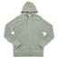maillot wool sweat zip parka GRAY