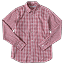 STANDART AT HAND Smith レギュラーカラーシャツ RED CHECK