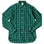 maillot libral indigo check B.D. shirts GREEN