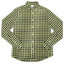 maillot sunset big gingham B.D. shirts BIG BLACK x YELLOW