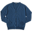 JOHN SMEDLEY Vネックカーディガン INDIGO