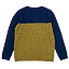 maillot 2-tone sweater NAVY x MUSTARD