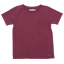 DAILY WARDROBE INDUSTRY CREW NECK POCKET T-SHIRT TUESDAY（BURGUNDY）