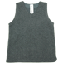 maillot wool melton vest DARK GRAY