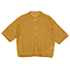 Atelier d'antan Fesca�ʥե������� Linen Knit No Collared MUSTARD